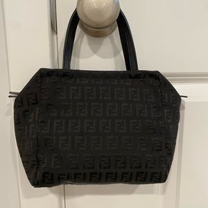 Fendi square handbag